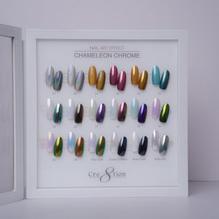 Cre8tion Nail Art Chameleon Chrome 1g Kit - 18 Colors - Cre8tion - view 2