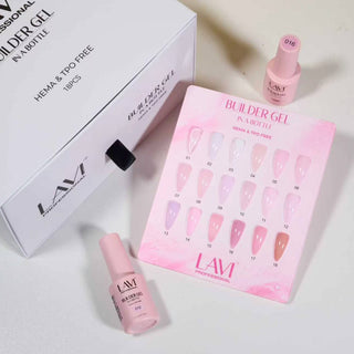 Lavi Builder Gel In A Bottle Set - 18 Colors