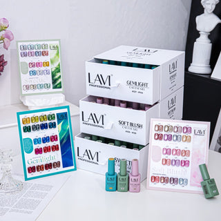 Lavi Cat Eye Gel - Combo 3 Best Selling Collections - Sweetie, Gemlight & Soft Blush