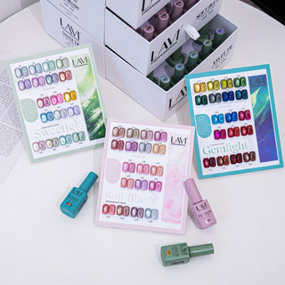 Lavi Cat Eye Gel - Combo 3 Best Selling Collections - Sweetie, Gemlight & Soft Blush