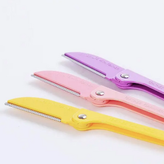 Feather Flamingo Facial Touch-up Razor 3pcs