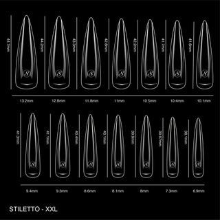 Cre8tion Soft Gel Tip - STILETTO