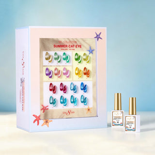 Cre8tion Cat Eye Gel Summer Collection Kit - 18 Colors