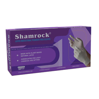 Shamrock Latex Non Medical Gloves