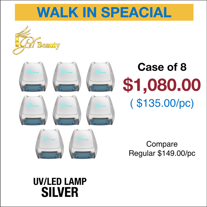 [Walk In Special]iGel Hybrid Pro UV/LED Lamp - Rose Gold