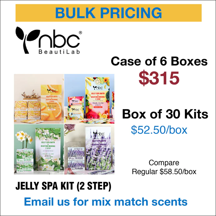 NBC - Jelly Spa Kit (2 Step) | C8 Nail Supply