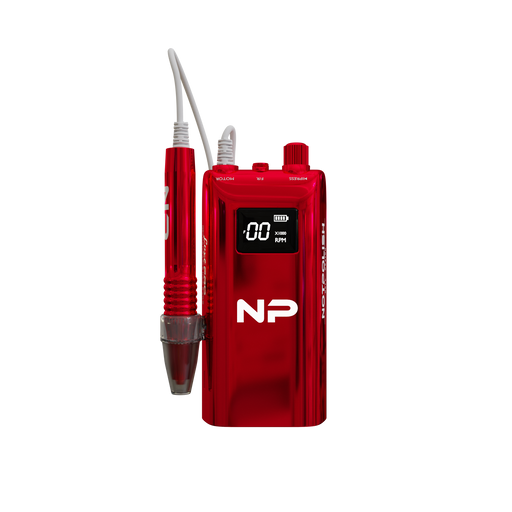 Notpolish, NotPolish Luxe Pro Drill, Drill, Nail Drill, Red Nail Drill, Portable Nail Drill, Cordless, Cordless Nail Drill, Nail Filer