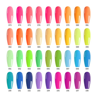 PLA Matching Colors - What Happens in Vegas Collection 36 Colors w/ 1 Color Chart