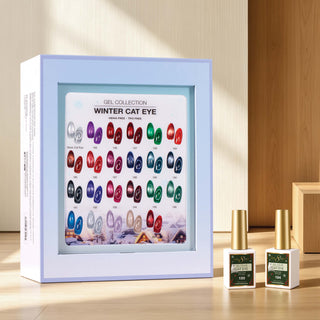Cre8tion Cat Eye Winter Collection Kit - 23 Colors - Cre8tion