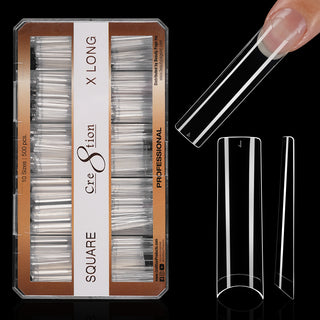 Cre8tion Special Shape Tip Square Clear
