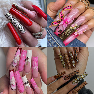 Cre8tion Special Shape Tip Square Clear