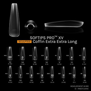 Sofgel Softips Pro XV - Sculpted Coffin