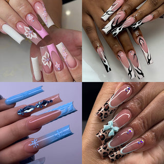 Cre8tion Special Shape Tip Square Clear