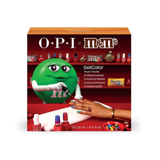 OPI Intelli-Gel 0.5oz - M&M'S Holiday Collection - Add-On Kit #1 - 6 Colors