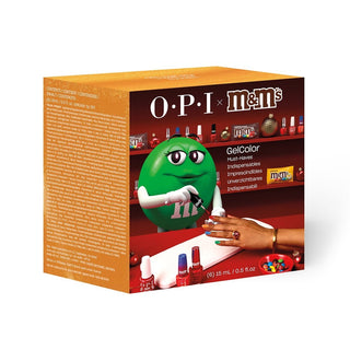 OPI Intelli-Gel 0.5oz - M&M'S Holiday Collection - Add-On Kit #1 - 6 Colors