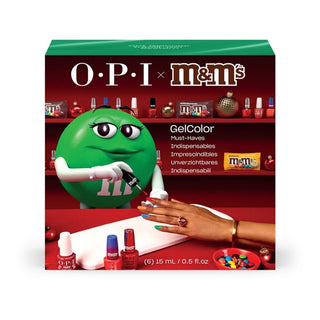 OPI Intelli-Gel 0.5oz - M&M'S Holiday Collection - Add-On Kit #2 - 6 Colors
