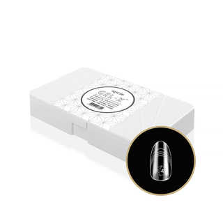 Apres French Gel - X Tips - NATURAL Round 330pcs - C8 Nail SupplyApresAPFGX-NRS