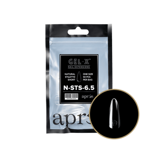Apres Gel - X Tips 2.0 - NATURAL Stiletto Refill Bag - C8 Nail SupplyApres