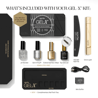 Apres New Signature Gel X Kit with Mini Box Tips NAM - C8 Nail SupplyApresAP-2SIGNAM