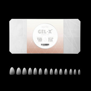 Apres Ombre Gel - X Tips - NATURAL Almond 210pcs - C8 Nail SupplyApres