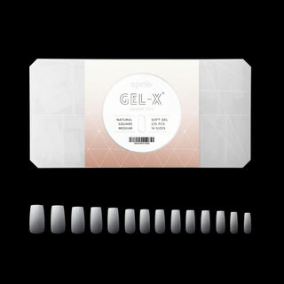Apres Ombre Gel - X Tips - NATURAL Square 210pcs - C8 Nail SupplyApres