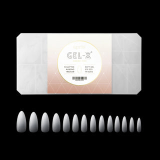 Apres Ombre Gel - X Tips - SCULPTED Almond Medium 210pcs - C8 Nail SupplyApres