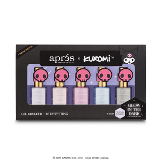Apres x Kuromi - Caty Eye Gel Couleur 10ml (Set of 5) Buy 1 Get 1 Set Hello Kitty Gel Couleur - C8 Nail SupplyApres