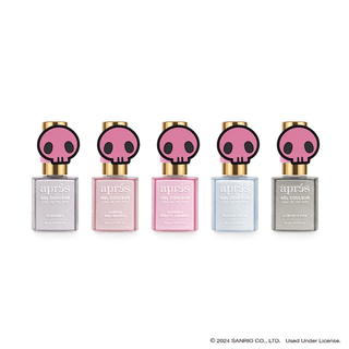 Apres x Kuromi - Caty Eye Gel Couleur 10ml (Set of 5) Buy 1 Get 1 Set Hello Kitty Gel Couleur - C8 Nail SupplyApres