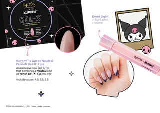 Apres x Kuromi - Nail Extension Kit - C8 Nail SupplyApres