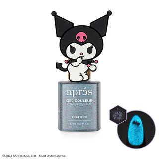 Apres x Kuromi Naughty and Nice - Flash Glitter - Gel Couleur 10ml - C8 Nail SupplyApres
