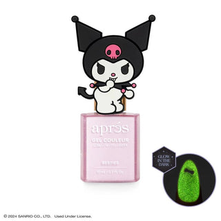 Apres x Kuromi Naughty and Nice - Flash Glitter - Gel Couleur 10ml - C8 Nail SupplyApres