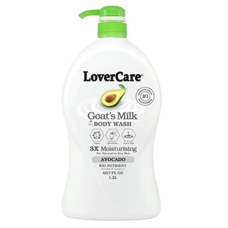 LoverCare Goats Milk Body Wash 40.7oz