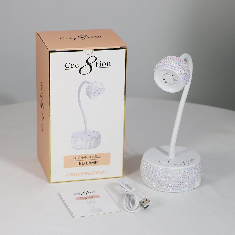 Cre8tion Rechargeable LED Lamp 12W | C8 Nail Supply