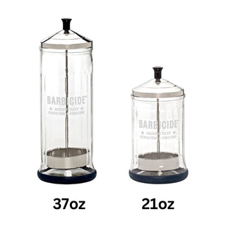 Barbicide Jar - For Disinfecting Manicure Tools