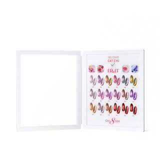 Cre8tion Acrylic Booklet - Fruit Cat Eye 18 Colors