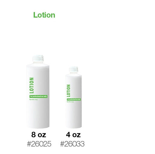 Cre8tion Plastic Bottle "Lotion" EMPTY - Related Liquid non Cap
