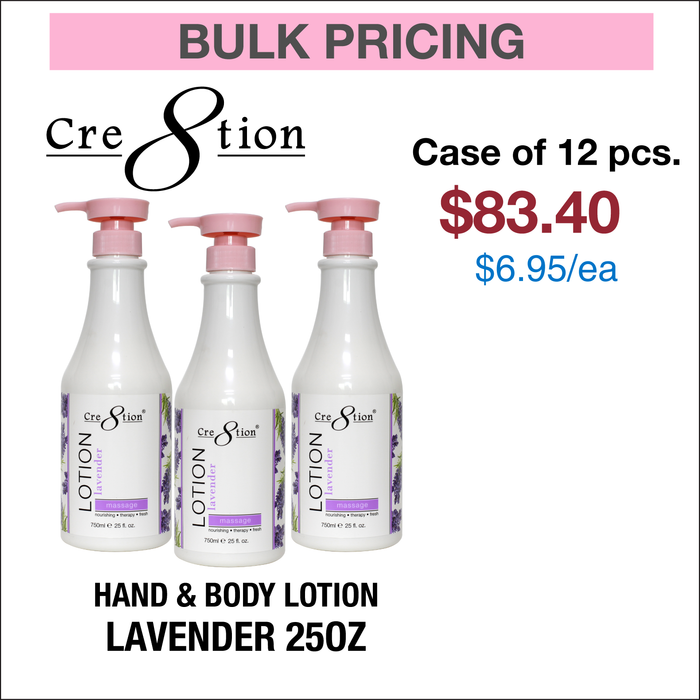 Cre8tion Hand & Body Lotion 25oz