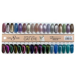 Cre8tion Color Chart - Cat Eye