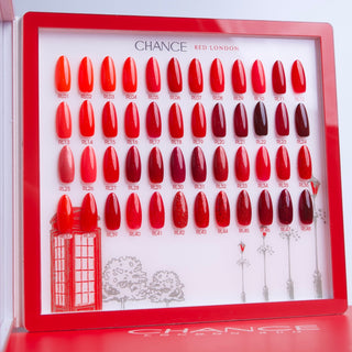 Chance Acrylic Booklet - London Red Collection 48 colors - C8 Nail SupplyCre8tion37298