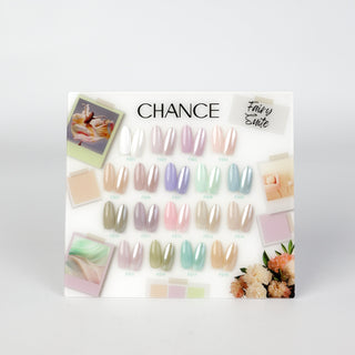Chance Counter Display Color Chart - Fairy Suite Collection 18 colors - C8 Nail SupplyCre8tion37315