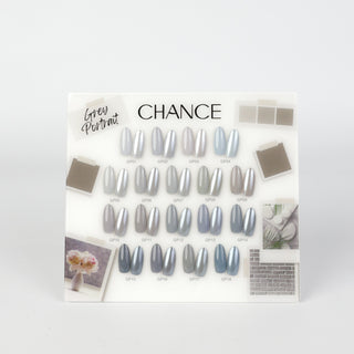 Chance Counter Display Color Chart - Grey Portrait Collection 18 colors - C8 Nail SupplyCre8tion37308