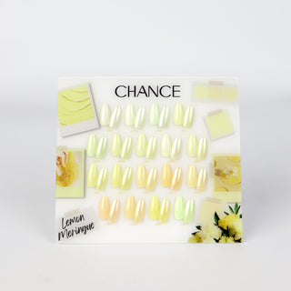 Chance Counter Display Color Chart - Lemon Meringue Collection 18 colors - C8 Nail SupplyCre8tion37319