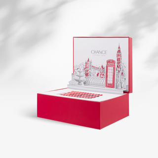 Chance Counter Display Color Chart - London Red Collection 48 colors - C8 Nail SupplyCre8tion37302