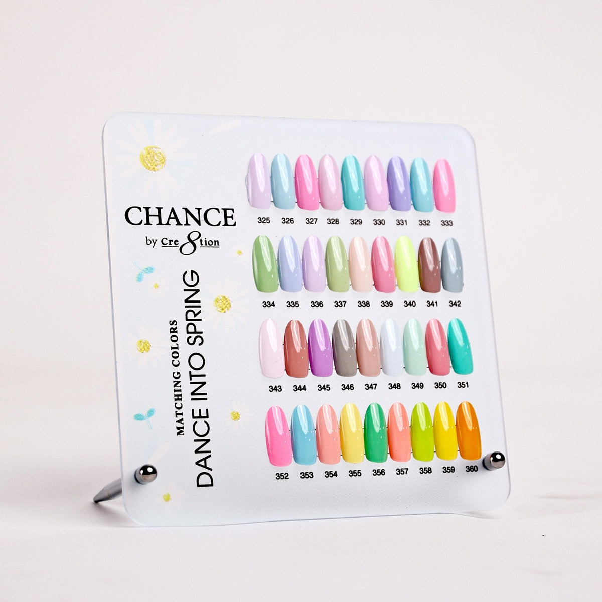 Color Counter Chart Chance Counter Display Color Chart - Spring Collection | C8 – C8 Nail ...