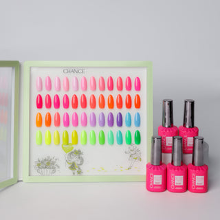Chance Delightful Guests Collection 0.5oz - 48 Colors w/ 1 Color Booklet & 1 Color Board - C8 Nail SupplyCre8tion38029