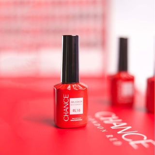 Chance Red London Collection 0.5oz - 48 Colors w/ 1 Color Booklet, 1 Color Board & 1 Cre8tion Polka Dot Filing Machine - C8 Nail SupplyCre8tion38028