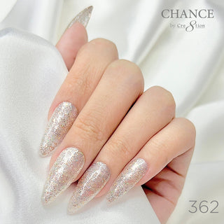 Chance Soak Off Gel 0.5oz - Diamond Dust Collection 362 - C8 Nail SupplyCre8tion0916-3457