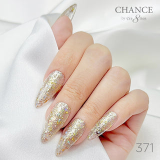 Chance Soak Off Gel 0.5oz - Diamond Dust Collection 371 - C8 Nail SupplyCre8tion0916-3466