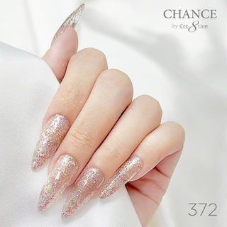 Chance Soak Off Gel 0.5oz - Diamond Dust Collection 372 - C8 Nail SupplyCre8tion0916-3467
