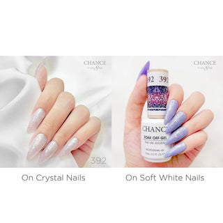 Chance Soak Off Gel 0.5oz - Diamond Dust Collection 392 - C8 Nail SupplyCre8tion0916-3487